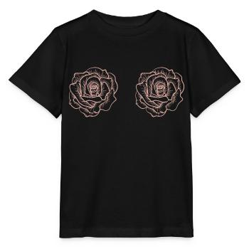 Flower Flower Plant - Stanley/Stella MINI CREATOR Kids’ T-Shirt - black - Front - Mikhail (115cm)