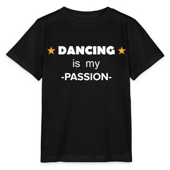 Dancing Dance Music - Stanley/Stella MINI CREATOR Kids’ T-Shirt - black - Front - Mikhail (115cm)