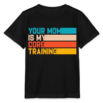 I Heart Squirters Blague pour adultes J'aime jouir - T-shirt bio MINI CREATOR Stanley/Stella Enfant - noir - Devant - Mikhail (115cm)