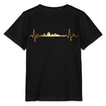 Heartbeat Amman Jordan - Stanley/Stella MINI CREATOR Kids’ T-Shirt - black - Front - Mikhail (115cm)