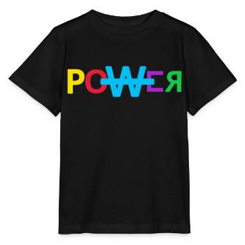 Musique de puissance Grafik Musique de puissance Graphique - T-shirt bio MINI CREATOR Stanley/Stella Enfant - noir - Devant - Mikhail (115cm)