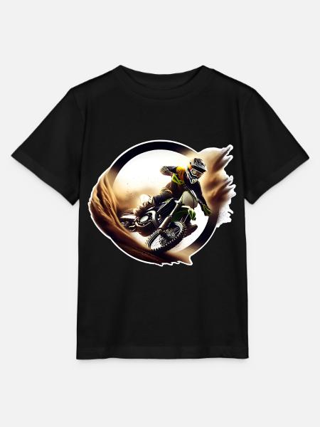 Motocross - Stanley/Stella Kinder T-Shirt MINI CREATOR - Schwarz