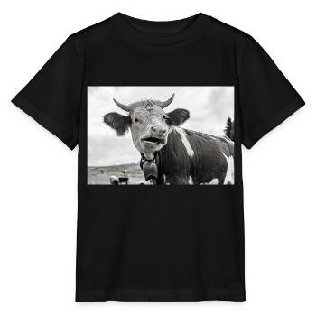 Schiefmaul - Stanley/Stella Kinder T-Shirt MINI CREATOR  - Schwarz - Vorne - Mikhail (115cm)