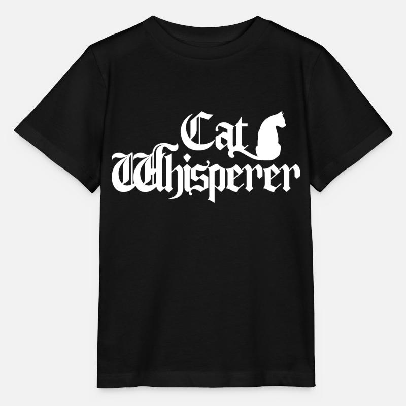 KATZENFLÜSTERER - Stanley/Stella Kinder T-Shirt MINI CREATOR  - Schwarz