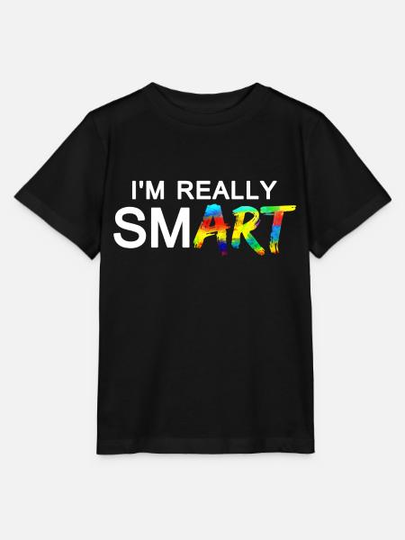 Really SmART 02 - Stanley/Stella Kinder T-Shirt MINI CREATOR  - Schwarz