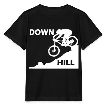 Downhill - Stanley/Stella Kinder T-Shirt MINI CREATOR  - Schwarz - Vorne - Mikhail (115cm)