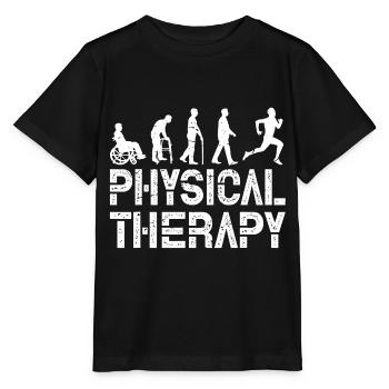 Physiotherapie T-Shirts - Stanley/Stella Kinder T-Shirt MINI CREATOR  - Schwarz - Vorne - Mikhail (115cm)