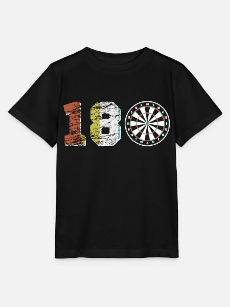 180 Darts Dart Vintage - Stanley/Stella Kinder T-Shirt MINI CREATOR  - Schwarz