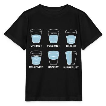 perspektive - Stanley/Stella Kinder T-Shirt MINI CREATOR  - Schwarz - Vorne - Mikhail (115cm)