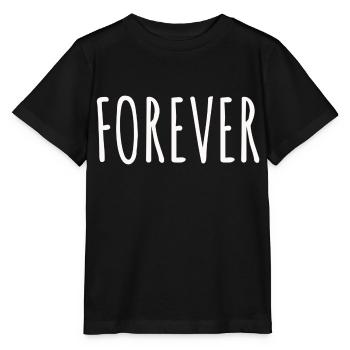 Tshirt Forever, T-Shirt forever, für immer - Stanley/Stella Kinder T-Shirt MINI CREATOR  - Schwarz - Vorne - Mikhail (115cm)