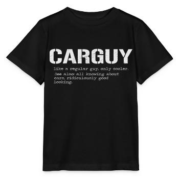 Car Guy - Stanley/Stella MINI CREATOR Kids’ T-Shirt - black - Front - Mikhail (115cm)