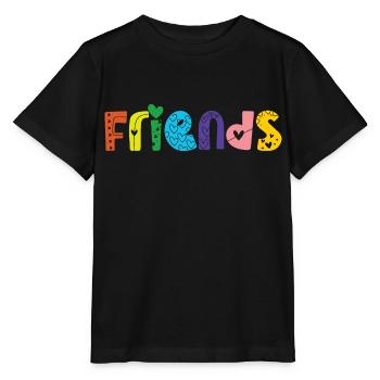 Friends - Stanley/Stella MINI CREATOR Kids’ T-Shirt - black - Front - Mikhail (115cm)