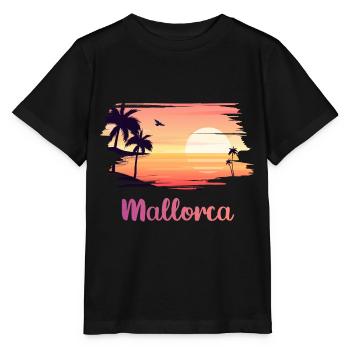 Ich liebe Mallorca - Stanley/Stella Kinder T-Shirt MINI CREATOR  - Schwarz - Vorne - Mikhail (115cm)
