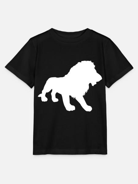 löwe - Stanley/Stella Kinder T-Shirt MINI CREATOR - Schwarz