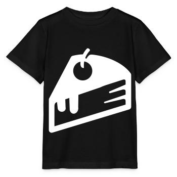 Kuchen käsekuchen icon - Stanley/Stella Kinder T-Shirt MINI CREATOR  - Schwarz - Vorne - Mikhail (115cm)