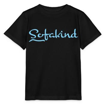 Couch chillen - Stanley/Stella Kinder T-Shirt MINI CREATOR  - Schwarz - Vorne - Mikhail (115cm)