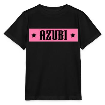 AZUBI rosa tshirt - Stanley/Stella Kinder T-Shirt MINI CREATOR  - Schwarz - Vorne - Mikhail (115cm)