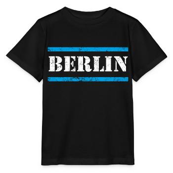 Berlin Vintage - T-shirt bio MINI CREATOR Stanley/Stella Enfant - noir - Devant - Mikhail (115cm)