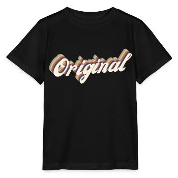 Original - Stanley/Stella Kinder T-Shirt MINI CREATOR  - Schwarz - Vorne - Mikhail (115cm)