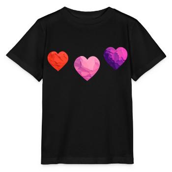 Fiançailles de mariage Saint-Valentin Fête des mères Amour - T-shirt bio MINI CREATOR Stanley/Stella Enfant - noir - Devant - Mikhail (115cm)