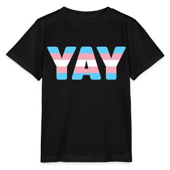 YAY transgender - T-shirt bio MINI CREATOR Stanley/Stella Enfant - noir - Devant - Mikhail (115cm)