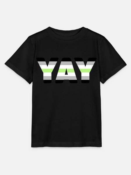 YAY Agender - Stanley/Stella Kinder T-Shirt MINI CREATOR - Schwarz