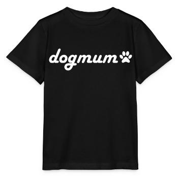 Dog Hund - Stanley/Stella Kinder T-Shirt MINI CREATOR  - Schwarz - Vorne - Mikhail (115cm)