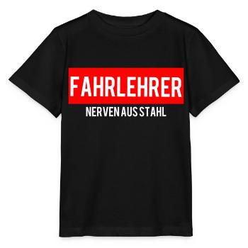Fahrlehrer Nerven Aus Stahl - Stanley/Stella Kinder T-Shirt MINI CREATOR  - Schwarz - Vorne - Mikhail (115cm)