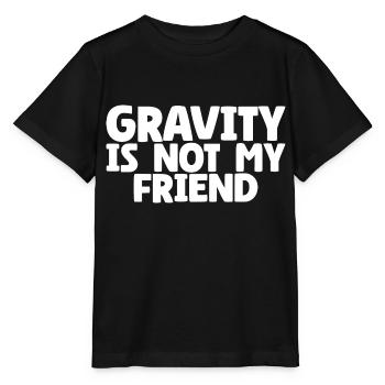 Blessure gravitationnelle Fracture Os Échec Post-Chirurgie Bâillon - T-shirt bio MINI CREATOR Stanley/Stella Enfant - noir - Devant - Mikhail (115cm)