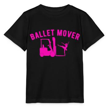 Forklift Operator Funny Gag Joke Forklift - Stanley/Stella MINI CREATOR Kids’ T-Shirt - black - Front - Mikhail (115cm)