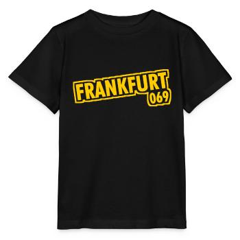 Frankfurt am Main - 069 - Vorwahl - Stanley/Stella Kinder T-Shirt MINI CREATOR  - Schwarz - Vorne - Mikhail (115cm)