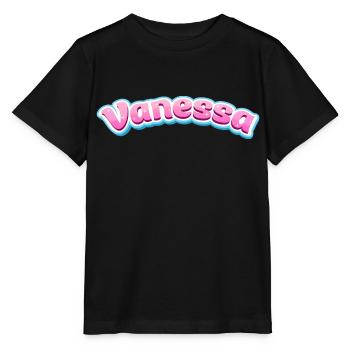 Vanessa Geschenk - Stanley/Stella Kinder T-Shirt MINI CREATOR  - Schwarz - Vorne - Mikhail (115cm)