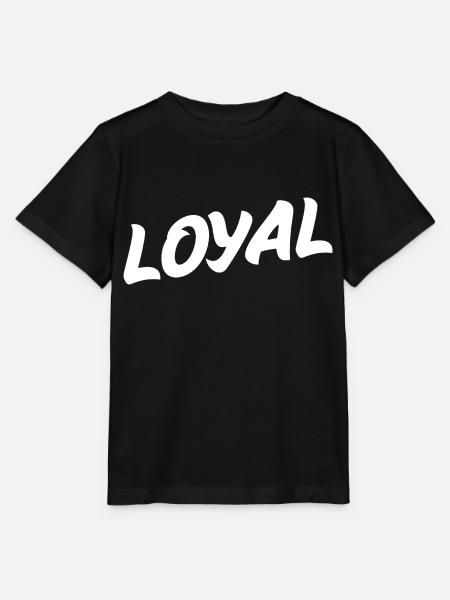 Loyal Loyalität - Stanley/Stella Kinder T-Shirt MINI CREATOR  - Schwarz