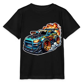 Voiture de sport tuning voiture - T-shirt bio MINI CREATOR Stanley/Stella Enfant - noir - Devant - Mikhail (115cm)