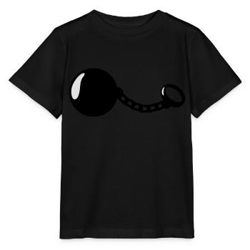 Prison Ball - T-shirt bio MINI CREATOR Stanley/Stella Enfant - noir - Devant - Mikhail (115cm)