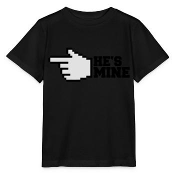 Hes Mine - T-shirt bio MINI CREATOR Stanley/Stella Enfant - noir - Devant - Mikhail (115cm)