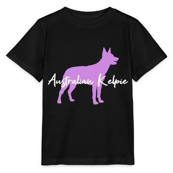 Australian Kelpie - T-shirt bio MINI CREATOR Stanley/Stella Enfant - noir - Devant - Mikhail (115cm)