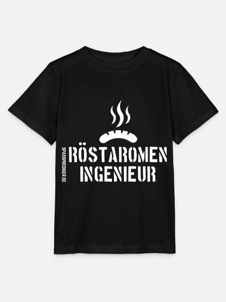 Grill Design Röstaromeningenieur - Stanley/Stella Kinder T-Shirt MINI CREATOR - Schwarz