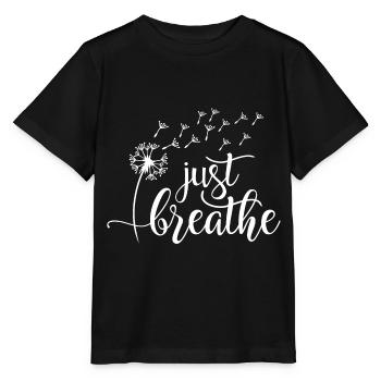 Respire juste - T-shirt bio MINI CREATOR Stanley/Stella Enfant - noir - Devant - Mikhail (115cm)