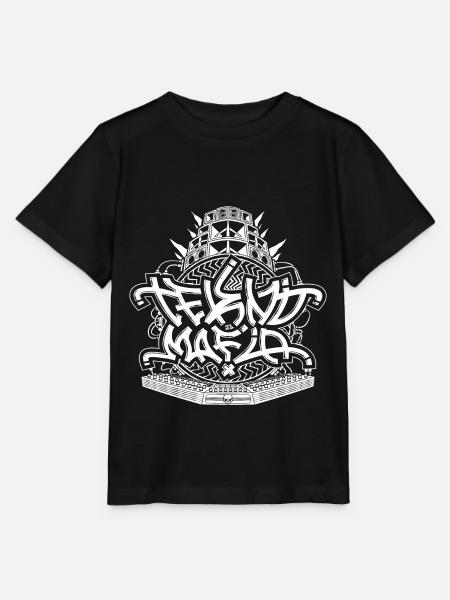 Tekno Mafia 23 Free Party - T-shirt bio MINI CREATOR Stanley/Stella Enfant - noir