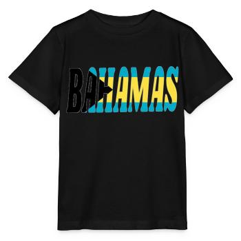 Bahamas - T-shirt bio MINI CREATOR Stanley/Stella Enfant - noir - Devant - Mikhail (115cm)