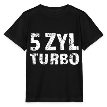 5 Zylinder Fünf Zylinder - Stanley/Stella Kinder T-Shirt MINI CREATOR  - Schwarz - Vorne - Mikhail (115cm)