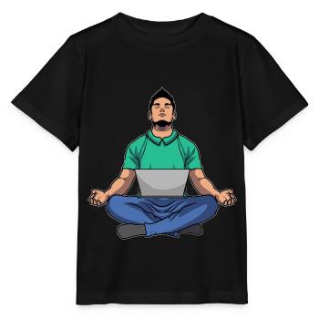 Programmierer Coder Software Entwickler - Stanley/Stella Kinder T-Shirt MINI CREATOR  - Schwarz - Vorne - Mikhail (115cm)