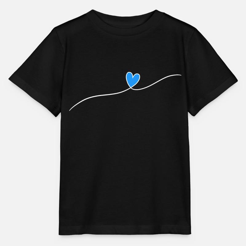 Herz 4 - Stanley/Stella Kinder T-Shirt MINI CREATOR  - Schwarz