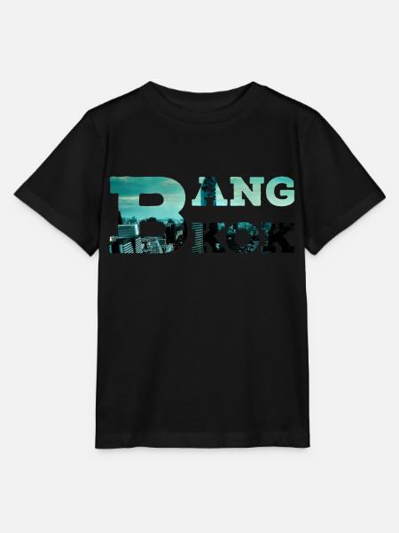 Bangkok - Stanley/Stella Kinder T-Shirt MINI CREATOR - Schwarz