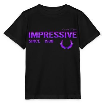 Impressive since 1988 - Stanley/Stella MINI CREATOR Kids’ T-Shirt - black - Front - Mikhail (115cm)