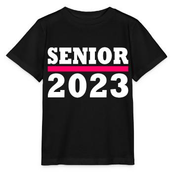 Senior 2023 - Stanley/Stella Kinder T-Shirt MINI CREATOR  - Schwarz - Vorne - Mikhail (115cm)