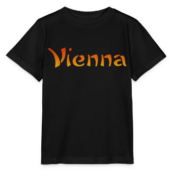 Vienna Text - Stanley/Stella Kinder T-Shirt MINI CREATOR  - Schwarz - Vorne - Mikhail (115cm)