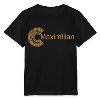 Für Maximilian - Stanley/Stella Kinder T-Shirt MINI CREATOR  - Schwarz - Vorne - Mikhail (115cm)