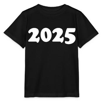 2025 - T-shirt bio MINI CREATOR Stanley/Stella Enfant - noir - Devant - Mikhail (115cm)